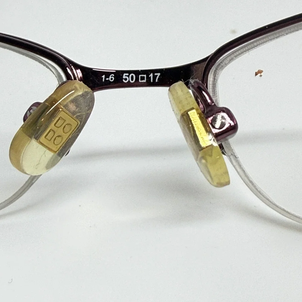 Kate Spade Mazie 0DQ3 Purple Eyeglasses Frames 50-17-130 ‎ Semi-Rimless 21677
